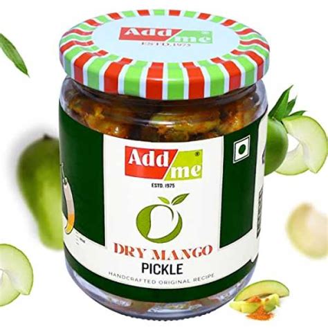 Add Me Home Made Dry Mango Pickle Less Oil 500gm Sukha Aam ka Achar 500 ...