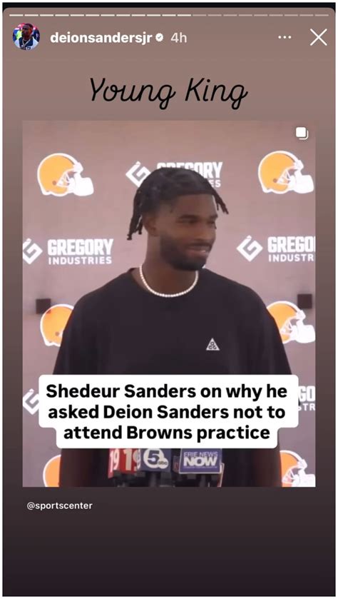 Deion Sanders Jr. gives a new nickname to the most mature version of ...