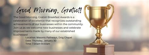 Good Morning, Gratiot!, Michigan Masonic Home, Alma, 30 January 2025 ...