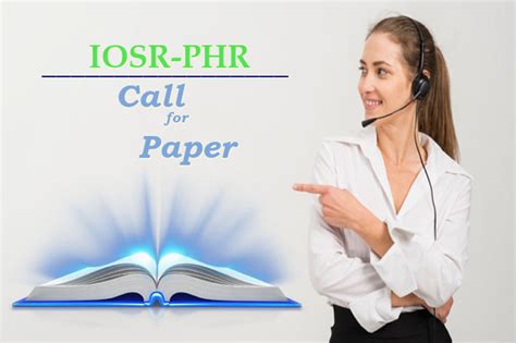 Call For Paper :: IOSRPHR