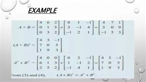 Image result for Example of Transpose Matrix