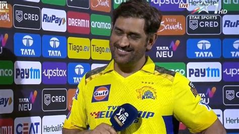 MS Dhoni reveals why his eyes filled with tears ahead of first match of ...