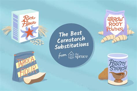 How to Substitute Cornstarch and Flour for Each Other