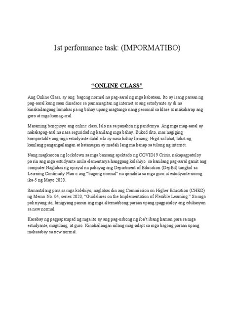 Image result for Performance Task 1