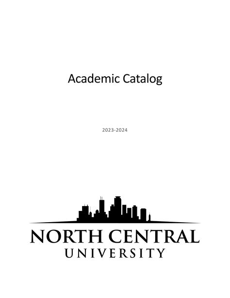 Undergraduate Academic Catalog 2023-2024 by North Central University ...