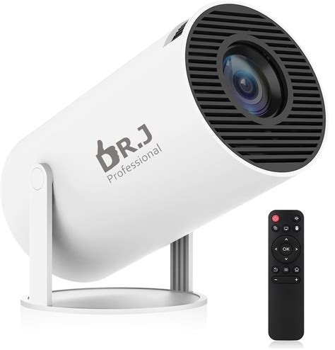 DR.J BeamView Pro Smart Projector by AUN, 270° Rotatable Projector for ...