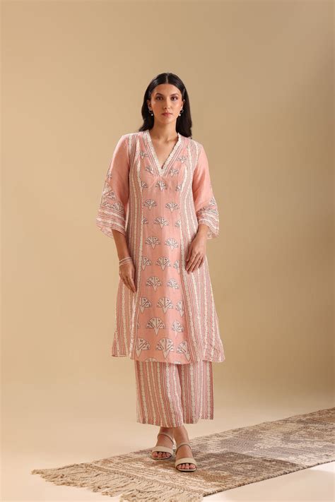 Naqsh Embellished Kurta set – WAREHOUSE
