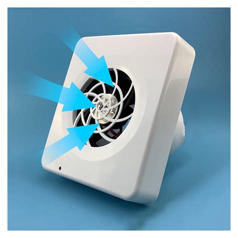 Buy Exhaust Fan Small Wall-through Duct Exhaust Fan Wall-ed Bathroom ...