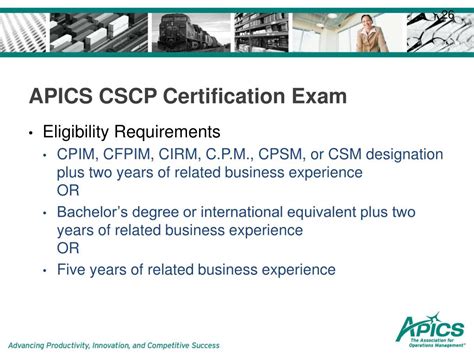 Image result for APICS CSCP Certification
