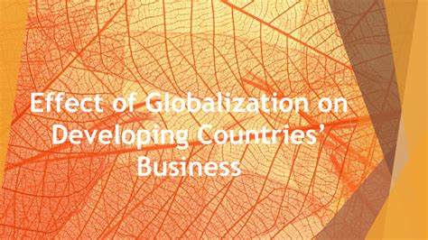 Globalization Developing Countries 的图像结果