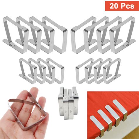 12 Pcs Outdoor Tablecloth Clips Large Table Cover Clamps ★お求めやすく価格改定★