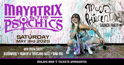 Mayatrix & The Psychics "Mess Princess" Single Launch, Mojos Bar ...