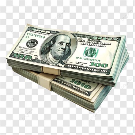 Stack Of Hundred Dollar Bills Clipart Illustration, Stack Of Hundreds ...