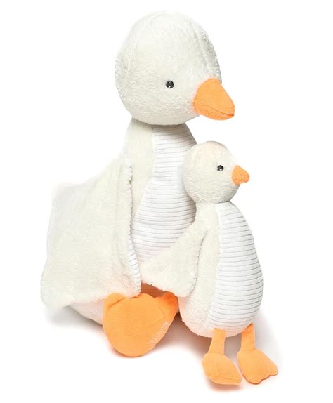 Buy Mi Arcus Goose Bird Mumma & Baby Soft Plush Toy for Baby Boys Girls ...
