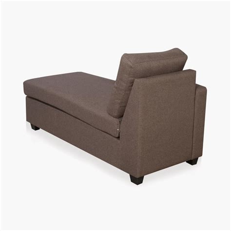 Buy Signature Arden Fabric Left Chaise - Brown from Home Centre at just ...