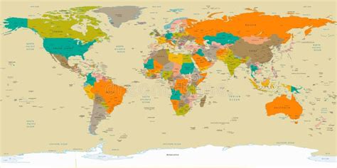 Image result for Equirectangular World Political Map