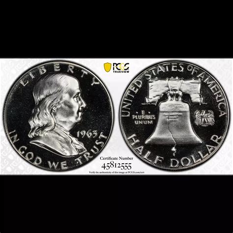 1963 Half Dollars Franklin PCGS PR-66 - Lost Dutchman Rare Coins