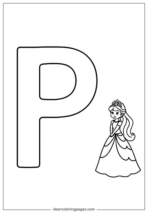 Letter P Coloring Pages - 13 Free Printable Coloring Pages