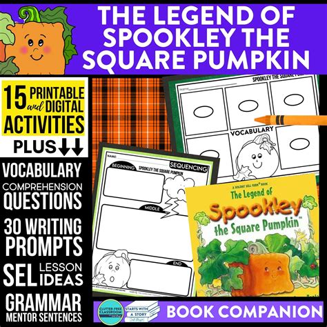 The Legend Of Spookley The Square Pumpkin Activities And Lesson inside Spookley The Square ...