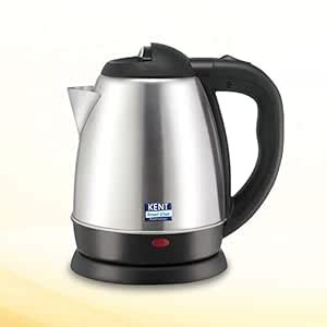 Kent Vogue 1500W 1.5L Electric Kettle (Silver) : Amazon.in: Home & Kitchen