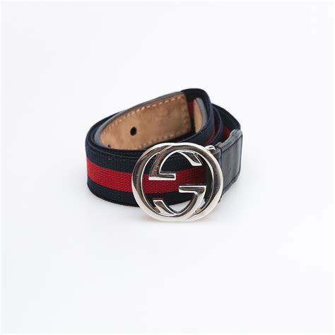 Ремень Gucci синий, One Size - купить за 8640 ₽ | SFS