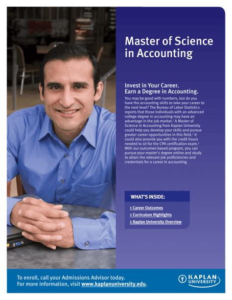 Master of Accountancy Programs 的图像结果