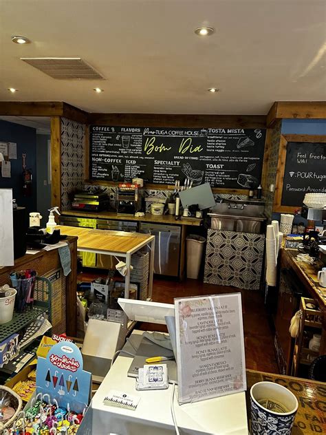 Menu at POURtuga Coffee House, Watchung