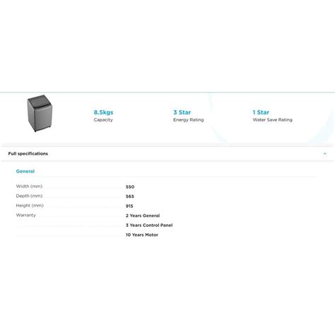 How to Operate Midea Washing Machine Model No Ma200w95 的图像结果
