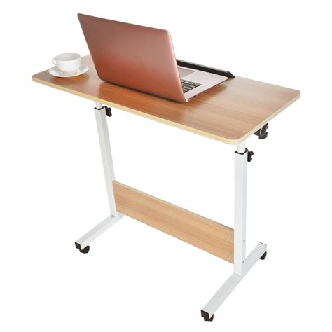 Buy Height Adjustable Desk Mobile Desk With Universal Wheels ,a ...