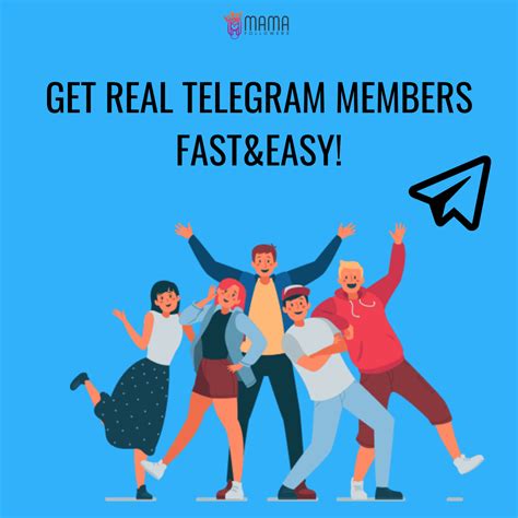 Buy Telegram Members | Only $3,00 - Mamafollowers