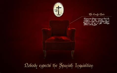 Image result for Monty Python Comfy Chair