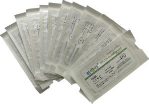 B-Arm Nylon Surgical Non-Absorbable Suture Thread with 19mm Needle ...