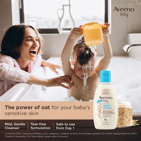Aveeno Baby Daily Moisture Wash & Shampoo | Buy Online at Toycra