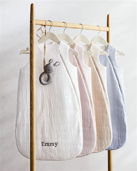 Baby's First Lune Grey Baby Sleeping Sack | Crate & Kids