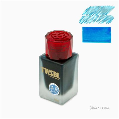 Buy TWSBI 1791 Ink Bottle, Sky Blue- 18ml Online at Makoba - TWSBI