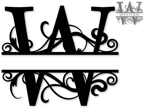 Free monogram fonts, Cricut monogram font, Cricut monogram