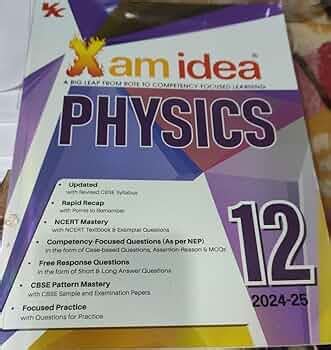 Xam idea Physics Class 12 Book Chapterwise Question Bank NCERT ...