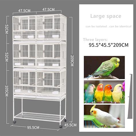 Buy QTBH Flight Cage European Luxury Parrot Cage Bird Cage Parrot Myna ...