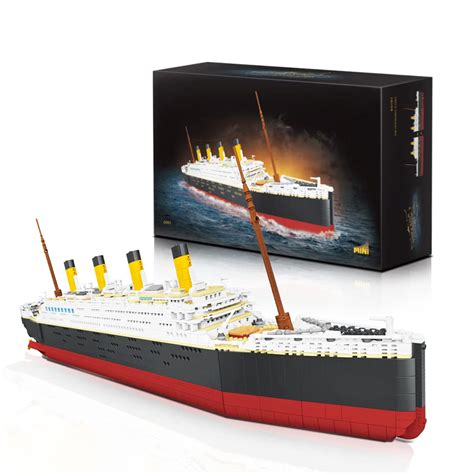Buy TopBau Titanic Cruise Ship Model with Illuminated Parts & Base ...