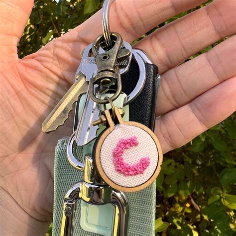 Image result for Monogram Keychain