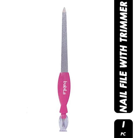 Buy Babila Nail File with Trimmer (NFT-V008) Online in India – Pixies.in