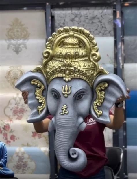 Fibre Ganesh Wall Decor - Stunning 24x36 Art Piece – V Home Decor