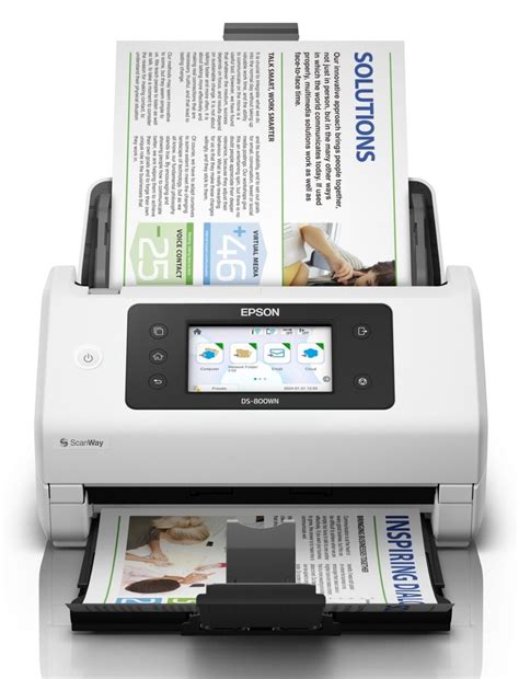 Epson выпускает быстрые сканеры для бизнес-документов DS-800WN и DS ...