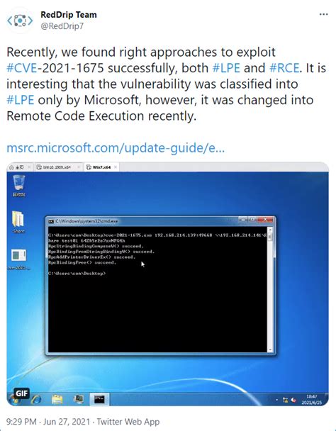 Windows Print Spooler Exploit Demo 的图像结果