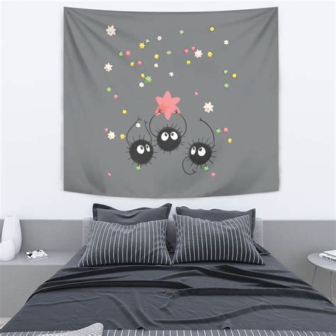 Studio Ghibli Soot Sprites Tapestry May 7, 2024