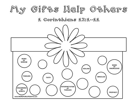 Gifts Of The Spirit Sunday Lesson 1 Corinthians 12 11 | Bible lessons ...