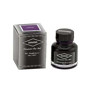 Diamine FOUNTAIN PEN BOTTLED INK, DAMSON 30 ML : Amazon.in: Office Products