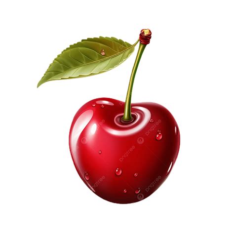 Single Fruit Cherry Clip Art, Fruit, Transparent PNG Transparent Image ...