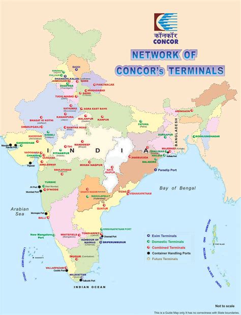Container Corporation of India Ltd :: Map