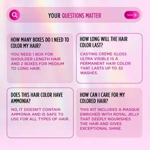 L’Oréal Paris Casting Creme Gloss Ultra Visible Hair Color With No ...